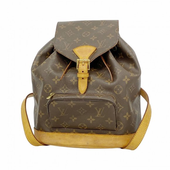 Louis Vuitton Monogram Montsouris MM Backpack M51136 Brown Women's - Picture 1 of 10